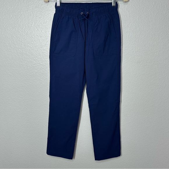 NWT Crewcuts J. Crew Boy's Tech Dock Pants Size 12 Navy Blue Performance Sporty - Picture 1 of 9
